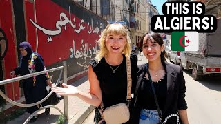 LOST in Algiers Casbah 🇩🇿 Shocking Day with Algerian Girl [upl. by Arataj425]