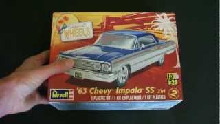 55  125 Revell 63 Chevy Impala SS 2 n 1 [upl. by Aikemat]