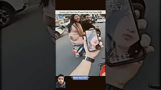 newtext847 automobile motovlog funny prank bike iphone cutegirl reaction lostphone rider [upl. by Mosa]