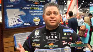 Flambeau Outdoors Presents Bill Lowen at ICast 2013 on The Ultimate Tuff Tainer [upl. by Alejoa]