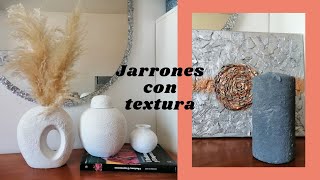 DIY Jarrones con bicarbonato Jarrón de TEDI DIY Faux ceramic vasespinturaconbicarbonato [upl. by Aynekat]