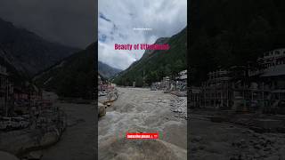 Gangotri glacier Uttrakhand travel shorts uttrakhand [upl. by Aeirdna]