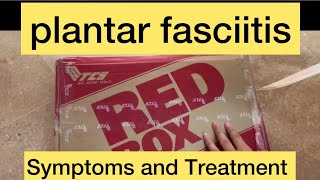 plantar fasciitis Symptoms and Treatment  foot care Zamzama Karachi review [upl. by Ecinad]