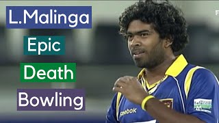 Lasith Malinga Epic Death Bowling vs Pakistan  Deadly Yorkers [upl. by Edmonda187]