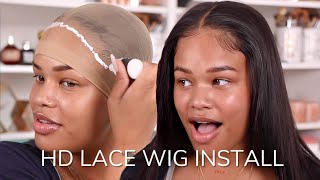 FIND MY LACE  THE BEST HD LACE CLOSURE INSTALL  Arnellarmon [upl. by Carmine546]