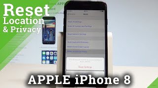 How to Reset Location amp Privacy on iPhone 8  Restore Location and Privacy Settings HardResetInfo [upl. by Rucker]