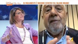 Antonio Caprarica infuriato con Dolores Bevilacqua quotAbbia pazienza con queste smorfie lo sa [upl. by Orford]