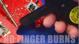 Xuron® WickGun™ Desoldering Braid Dispenser [upl. by Siravat533]