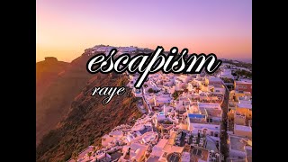 RAYE  EscapismLyrics feat 070 Shake [upl. by Crystal]