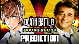 Light vs Columbo Death Note vs Columbo Death Battle Prediction [upl. by Anauj152]