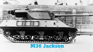 Americans antiPanther tank destroyer M36 Jackson  TanksNStuff [upl. by Theola]