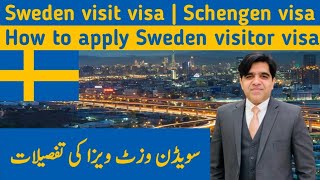 Sweden visit visa  How to apply Schengen visa  How to apply visitor visa  Sweden tourist visa [upl. by Brad744]