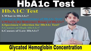 HbA1c Test  Glycated Hemoglobin [upl. by Wing787]