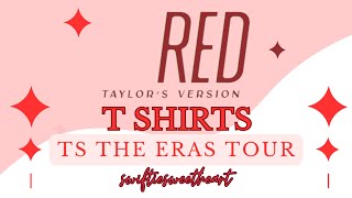 Red Era Recap for TS the Eras Tour ❤️🧣 [upl. by Nala328]