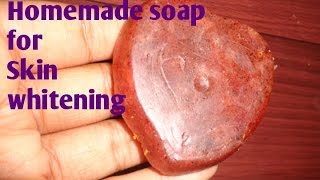 Homemade soap for skin brightening [upl. by Dorella]