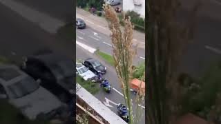 poursuite police scooter motard policier motard en france النقل البحري الجزائري إلى الجزائر [upl. by Meryl]