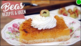 Geriebener ApfelBlechkuchen mit Pudding 🍏 Apfelkuchen backen [upl. by Atenek137]