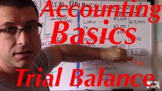 Accounting For Beginners 22  Trial Balance Unadjusted  Accounting Basics [upl. by Anyer]