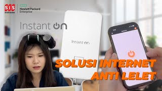 HPE Networking Instant On  Solusi Internet Anti Lelet [upl. by Asssilem]