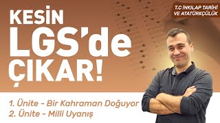 Kesin LGSde Çıkar 8 Sınıf İnkılap Tarihi  Full Konu Anlatımı ve LGS 2024 Kampı Genel Tekrar 1 [upl. by Shanan]