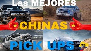 Las MEJORES camionetas  PICKUPS  chinas ecuador MENOS DE 30000 [upl. by Yank]