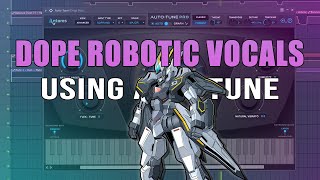 DOPE ROBOTIC VOCALS TUTORIAL FL STUDIO [upl. by Enrev]