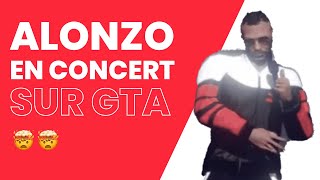 ACTU RAP FRANCAIS  ALONZO EN CONCERT SUR GTA [upl. by Friedberg]