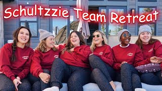 Schultzzie Team Retreat in Big Bear  Vlogmas 2021 Day 6 [upl. by Lennahs]