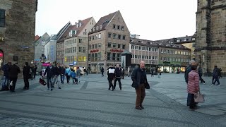 NUREMBERG Germany Walking Tour Part 1  Germany  Virtual walk [upl. by Aneelas]