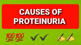 Causes of Proteinuria  Pathology Practical Exam [upl. by Adirahs]