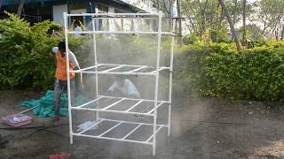 Low Cost Hydroponics Structure  Part 3 [upl. by Leonard683]