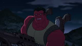 Red Hulk Best Moments Avengers Assemble [upl. by Holms86]