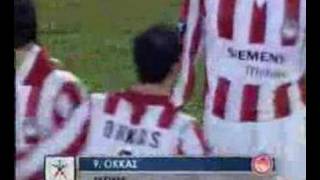 olympiakos vs sochaux 10 200405 uefa cup [upl. by Oates]