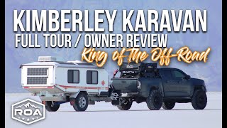 FULL TOUROWNER REVIEW OF Kimberley Karavan OFFROAD trailer by RVsofAMERICA ROA overland 2021 [upl. by Newell]