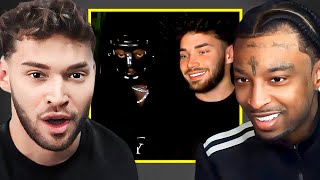 Adin Ross amp 21 Savage Discuss the Playboi Carti Situaton [upl. by Etteoj]