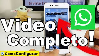 2023 Como poner videos completos en tu estado de WhatsApp TRUCOS 2023 videos largos [upl. by Henriha]