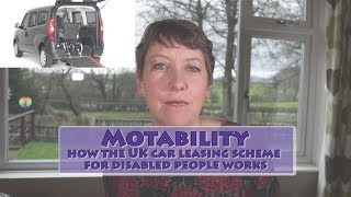 Motability  a guide to the car leasing scheme for disabled people [upl. by Htyderem305]