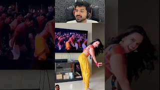 Chikni chemali dance dance shorts dancer song reaction [upl. by Mharba]