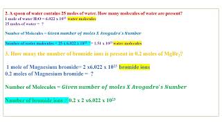 Mole Concept  Mole  JMR CHEMISTRY [upl. by Ovida319]