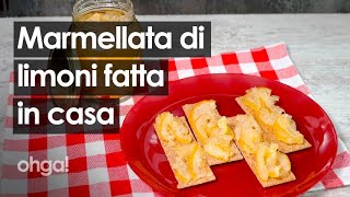 Marmellata di limoni interi fatta in casa per una deliziosa e salutare prima colazione [upl. by Puto]