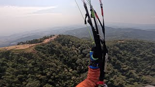 Voo 305 de Parapente IKE Costa  Pico Agudo  150924 [upl. by Alekal]