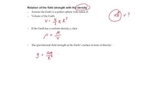 Gravitation Part 10210 Field strength with the density [upl. by Esinereb]