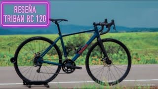 Bicicleta triban rc 120¡ ruta y gravel RESEÑA AQ [upl. by Letsirhc]