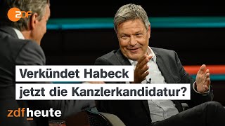 Neuwahlen Wird VizeKanzler Habeck Kanzlerkandidat der Grünen  Markus Lanz vom 07 November 2024 [upl. by Larual]