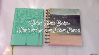 How to Disc Bind your Passion Planner [upl. by Sldney]