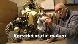 Kerstdecoratiie maken [upl. by Zielsdorf]