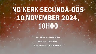 NG Kerk SecundaOos Erediens [upl. by Lebazej]