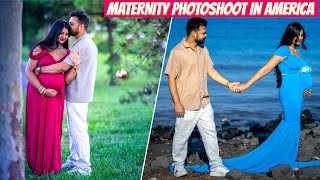 MATERNITY PHOTOSHOOT IN AMERICA ଆମେରିକାରେ PREGNANCY PHOTOGRAPHY କେଂତା ହେସି [upl. by Nowujalo501]