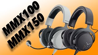 Beyerdynamic quotGAMING HEADSETquot MMX 100 amp 150 Review [upl. by Ssyla]