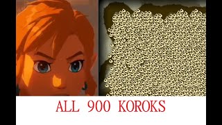 Im collecting ALL 900 KOROK SEEDS in botw [upl. by Krahling662]